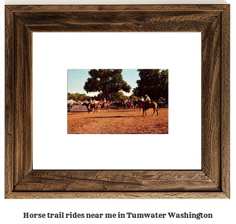 horse trail rides near me in Tumwater, Washington